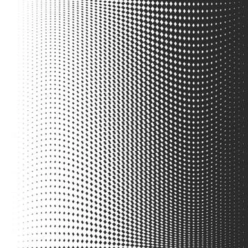 Black dots on white background. Vector illustration. Stock Illustration