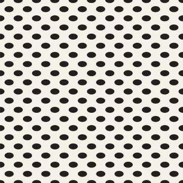 Black dots on white background. Vector Illustration Stock Illustration