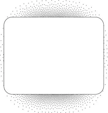 Black dotted frame 스톡 일러스트