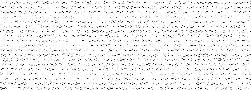 Black dotted noise grid texture. Comic pixel grain pattern. Polka dot particles Stock Illustration