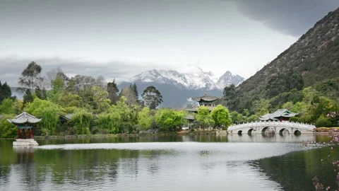 Black Dragon Pool 動画素材 85725800