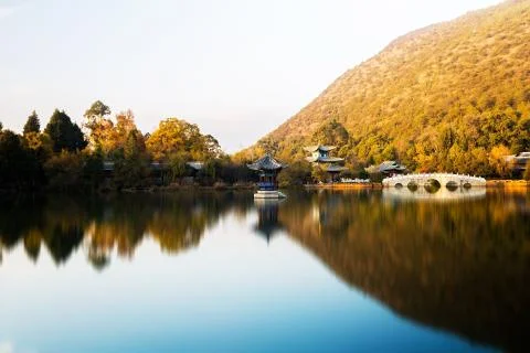 Black Dragon Pool Stock Photos