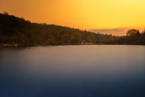 Black Dragon Pool 스톡 사진