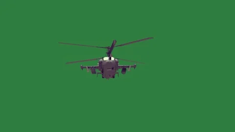 A black drone flying in the air on green screen and helicopter through white Stock Footage 335696757