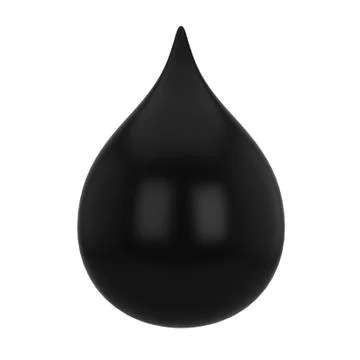 Black drop Stock Illustration