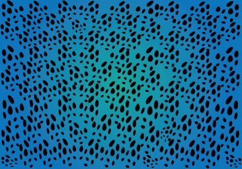 Black drops Illustrazione stock