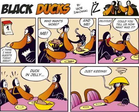 Black Ducks Comics episode 15 イラスト素材