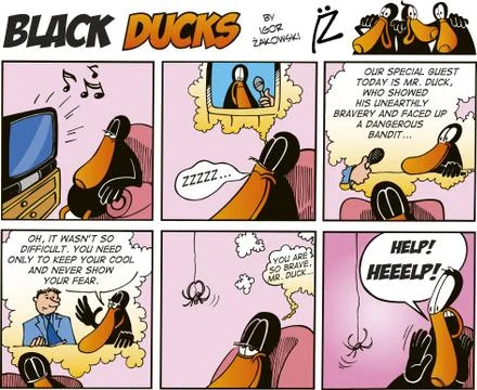 Black Ducks Comics episode 64 イラスト素材