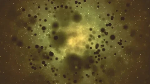 Black Dust Particles Motion Loop  Stock Footage 220196964