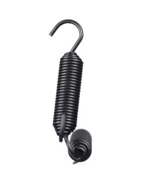 Black  elastic wire 스톡 사진