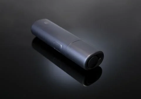 Black Electronic Cigarette Stock Photos