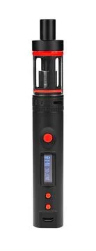 Black electronic cigarette Stock Photos