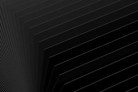 The Black element background.Black abstract background design.3D render Illustrazione stock