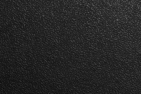 Black embossed surface, artificial leather macro photo texture Foto stock