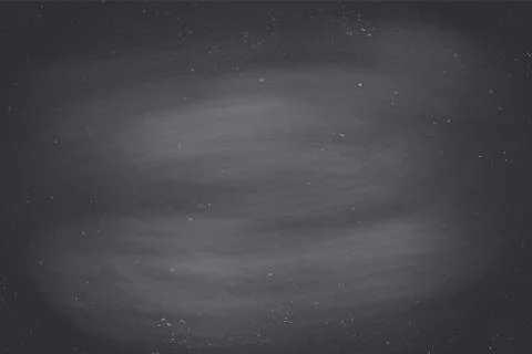 Black empty chalkboard background, surface and texture Stock Illustration