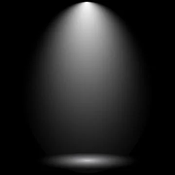 Black Empty Photo Studio Stock Illustration