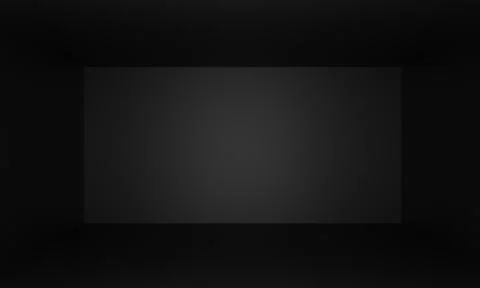 Black empty room studio gradient background イラスト素材