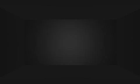 Black empty room studio gradient background イラスト素材