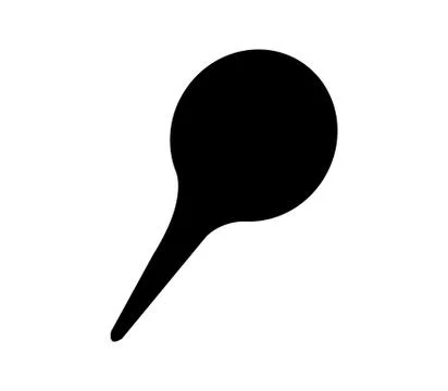 Black enema 스톡 일러스트