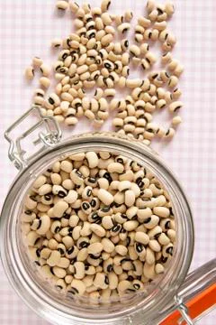 Black eye peas Stock Photos
