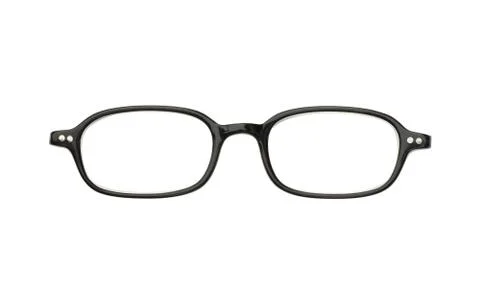 Black eyeglasses Stock Photos