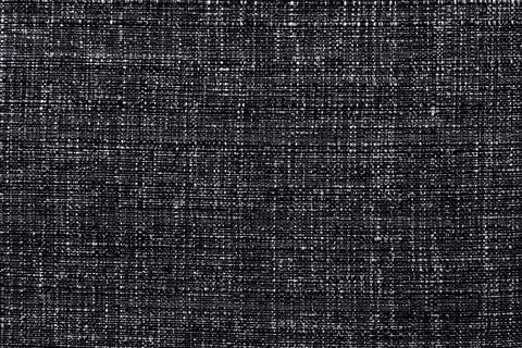 Black fabric. Material for tailoring. Pattern with straight small dark lines Stock Photos