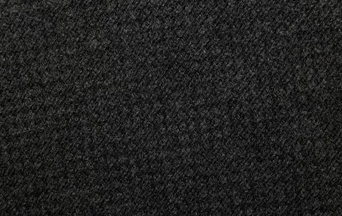 Black fabric texture, Cloth pattern background Stock Photos
