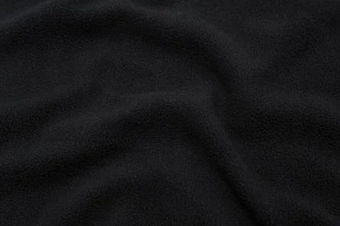 Black fabric texture, Cloth pattern background Stock Photos