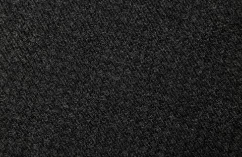 Black fabric texture, Cloth pattern background Stock Photos