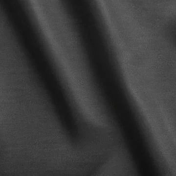 Black fabric texture with waves Stock Photos