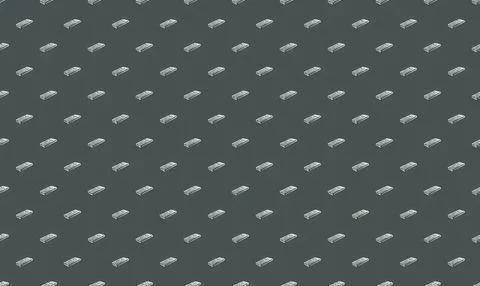 Black fabric with white dotted pattern for fashion or design Stock Illustration