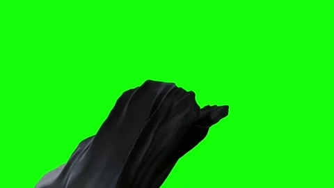 Black febric Stock Footage 265944307