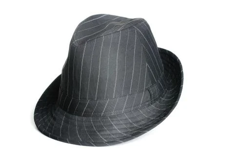 Black fedora hat Stock Photos