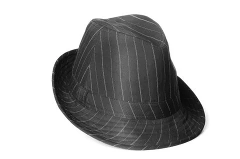 Black fedora hat Stock Photos