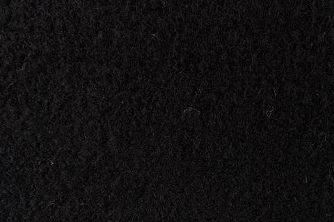 Black Felt Fabric Texture Background Close-Up Wool Textile Surface With Sof.. Stock Photos