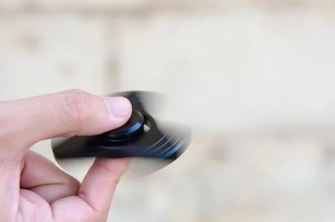 Black fidget spinner Photos