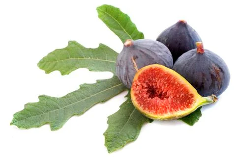 Black figs Stock Photos