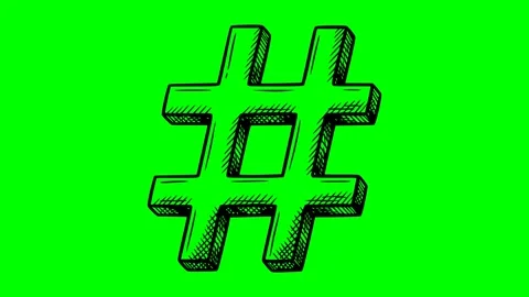 Black fill hand drawn style numeral symbol animation Stockbeeldmateriaal 333918981