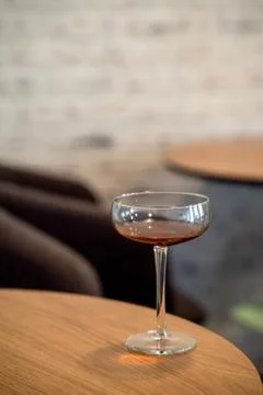 Black filter coffee on the table in cafe glass cup hario pour over cup 스톡 사진