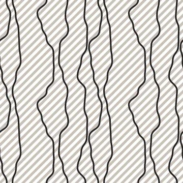 Black fine diagonal rough line pattern black and white. Stock Illustration
