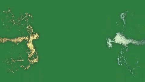 Black fire two different colored shapes map of united an image isolated on Stock Footage 336968881