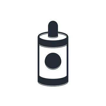Black Firework icon isolated on white background. Concept of fun party. Exp.. Stock Illustration