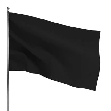 Black flag Stock Illustration
