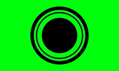 Black flat circle illustration design, suitable for your design needs イラスト素材