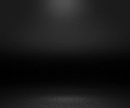 Black floor and wall backdrop Stock Illustration