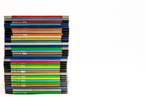 The black floppydisks Stock Photos