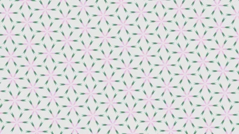 Black Floral Repeating Pattern with Circular Texture Design 스톡 동영상 334706220