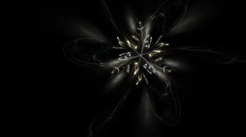 Black flower Video stock 36602273