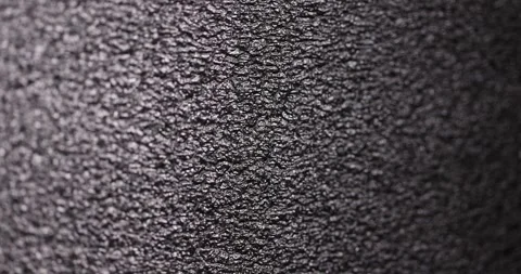 Black foam material for insulation of buildings and packaging of goods, soft Stock Footage 286976152