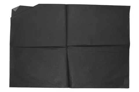 Black folded tracing paper background Stock Photos